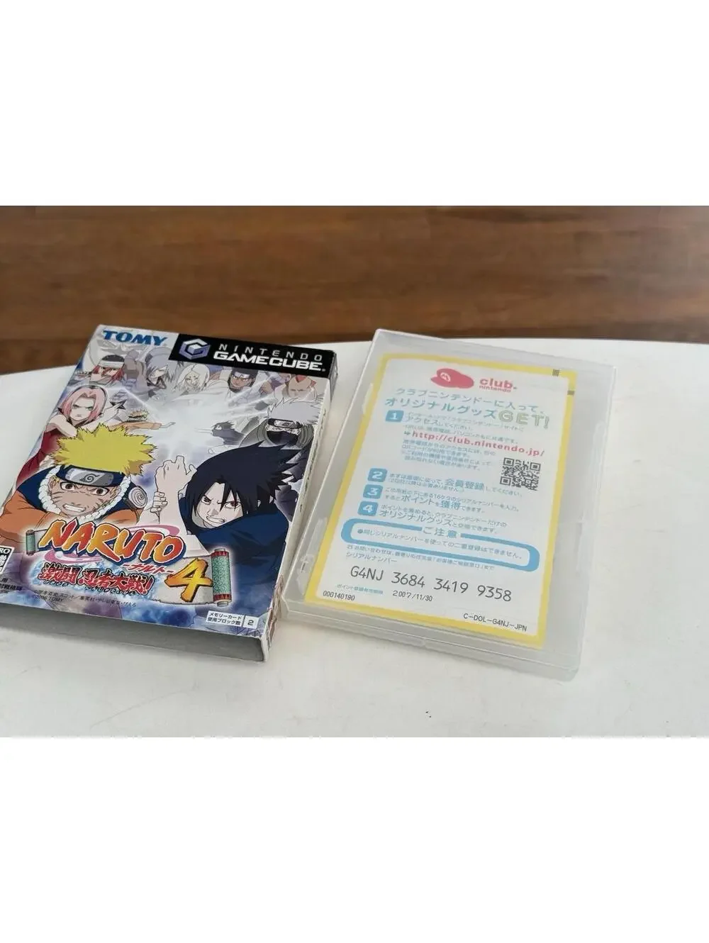 Naruto: Clash of Ninja 4 (Nintendo GameCube) Japan Import